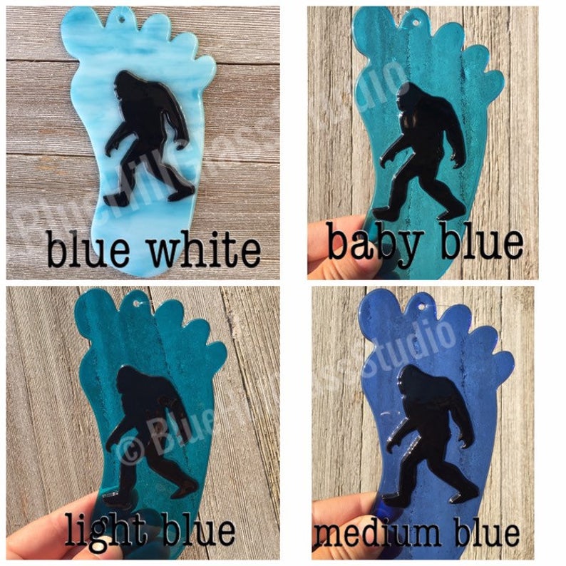 Bigfoot Stained Glass Suncatcher buy